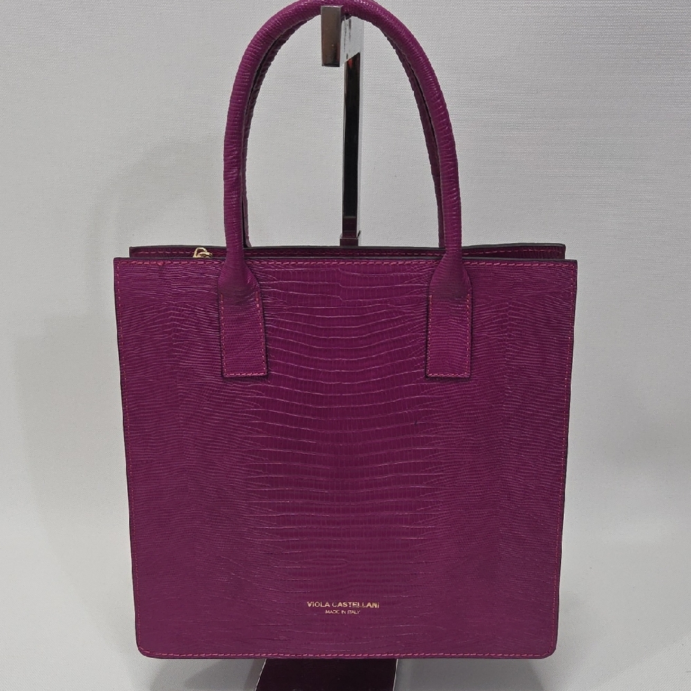 Viola Larkin Lane Elegant Purple Tote Bag
